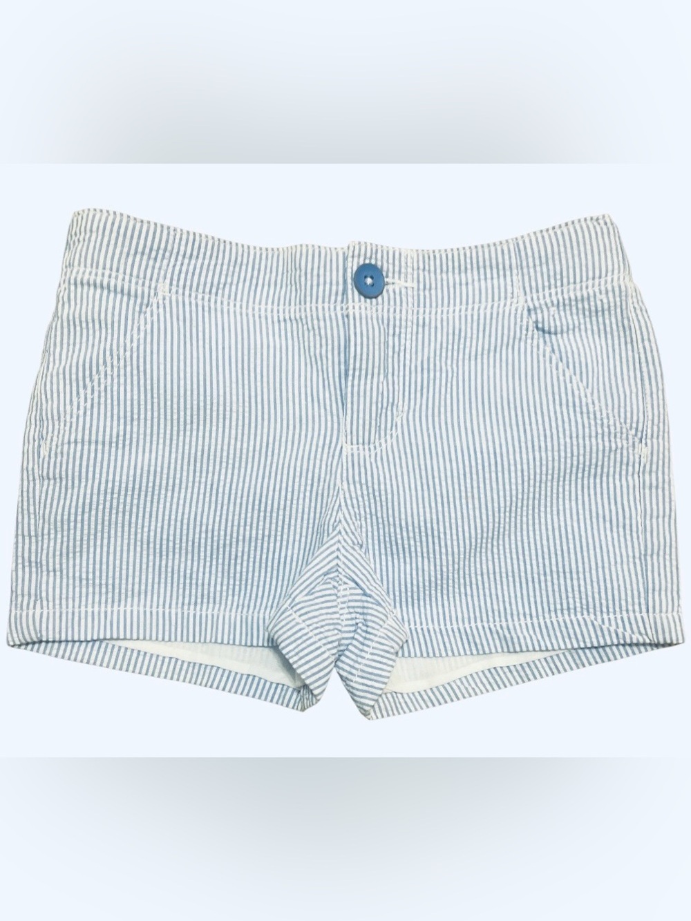 NWOT-Gymboree Blue and White Striped Shorts
